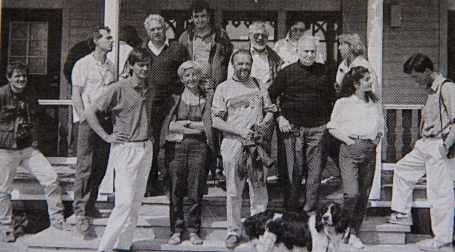 Robert Mallet en réunion avec des membres de la LPBS